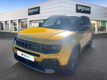SPOTICAR Jeep Avenger 115 Kw 4x2 1st Edition Occasion - Suv-4x4 Electrique Jaune - Le Cannet - 1203746154_1