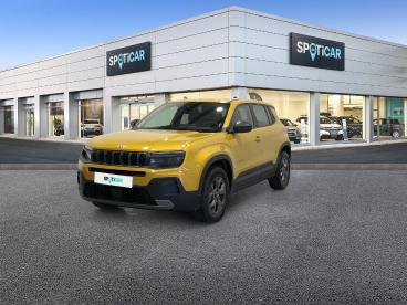SPOTICAR Jeep Avenger 1.2 Turbo T3 100 Ch Longitude Occasion - Suv-4x4 Essence Jaune - Lyon - 1203757640_1