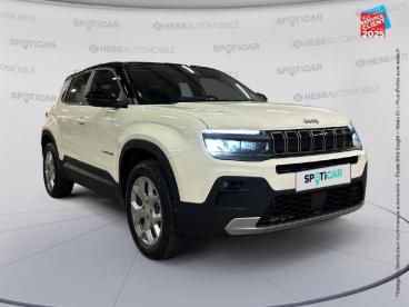 SPOTICAR Jeep Avenger 1.2 Turbo T3 110ch Mhev Altitude Bvr6 Ehybrid Occasion - Suv-4x4 Hybride Snow + Toit Volcano - Franois - 1203771931_3