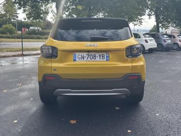 SPOTICAR Jeep Avenger Electrique 156ch 115kw Summit Occasion - Suv-4x4 Electrique Sun Métallisé + Toit Volcano - Brive - 1203961928_2