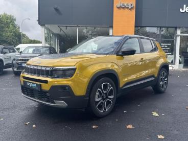 SPOTICAR Jeep Avenger Electrique 156ch 115kw Summit Occasion - Suv-4x4 Electrique Sun Métallisé + Toit Volcano - Brive - 1203961928_3
