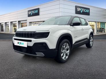 SPOTICAR Jeep Avenger 1.2 Turbo T3 100 Ch E-hybrid Bvr6 Summit Occasion - Suv-4x4 Essence Blanc Gelato/toit No - Epinal - 1204026900_1