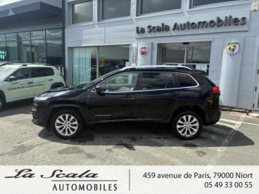 SPOTICAR Jeep Cherokee 2.2 Multijet 200ch Overland Active Drive I Bva S/s Occasion - Suv-4x4 Diesel Diamond Black - Niort - 1204141096_2