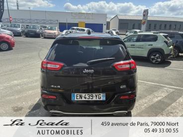 SPOTICAR Jeep Cherokee 2.2 Multijet 200ch Overland Active Drive I Bva S/s Occasion - Suv-4x4 Diesel Diamond Black - Niort - 1204141096_4