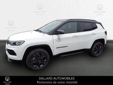 SPOTICAR Jeep Compass 1.3 Phev T4 190ch 80th Anniversary 4xe At6 Eawd Occasion - Suv-4x4 Hybride Rechargeable Alpine White+toit Noir - Muret - 1202940575_1