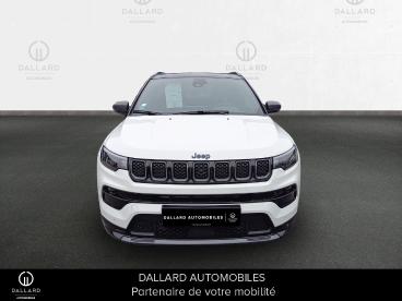 SPOTICAR Jeep Compass 1.3 Phev T4 190ch 80th Anniversary 4xe At6 Eawd Occasion - Suv-4x4 Hybride Rechargeable Alpine White+toit Noir - Muret - 1202940575_2