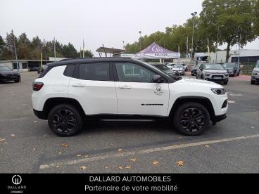 SPOTICAR Jeep Compass 1.3 Phev T4 190ch 80th Anniversary 4xe At6 Eawd Occasion - Suv-4x4 Hybride Rechargeable Alpine White+toit Noir - Muret - 1202940575_4