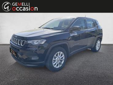 SPOTICAR Jeep Compass 1.3 Turbo T4 190ch Phev 4xe Longitude Business At6 Occasion - Suv-4x4 Hybride Rechargeable Solid Black - Le Pontet - 1203127026_1