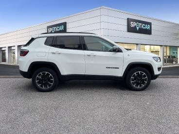 SPOTICAR Jeep Compass 1.3 Gse T4 240ch Trailhawk 4xe Phev At6 Occasion - Suv-4x4 Hybride Rechargeable Alpine White - Reims - 1203204966_4
