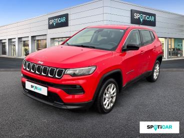 SPOTICAR Jeep Compass 1.5 Turbo T4 130ch Mhev Longitude 4x2 Bvr7 Occasion - Suv-4x4 Hybride Rouge - Champniers - 1203311126_1