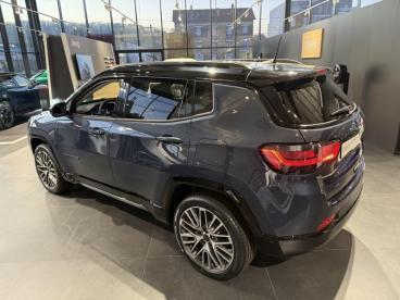 SPOTICAR Jeep Compass 1.3 Turbo T4 240ch Phev 4xe Summit At6 Eawd Occasion - Suv-4x4 Hybride Rechargeable Blue Shade Métallisé+toit Noir - Montlhery - 1203404357_3