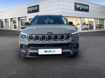 SPOTICAR Jeep Compass 1.3 Phev T4 240 Ch 4xe Eawd Upland Occasion - Suv-4x4 Hybride Rechargeable Gris Fonce - Barberey-saint-sulpice - 1203465870_2