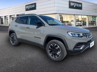 SPOTICAR Jeep Compass 1.3 Phev T4 240 Ch 4xe Eawd Upland Occasion - Suv-4x4 Hybride Rechargeable Gris Fonce - Barberey-saint-sulpice - 1203465870_3