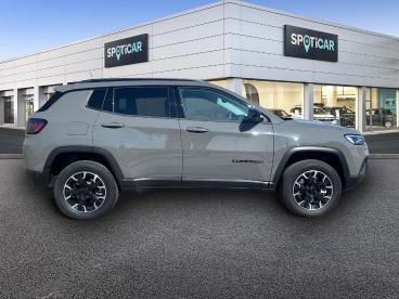 SPOTICAR Jeep Compass 1.3 Phev T4 240 Ch 4xe Eawd Upland Occasion - Suv-4x4 Hybride Rechargeable Gris Fonce - Barberey-saint-sulpice - 1203465870_4