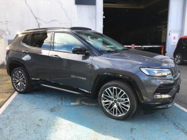SPOTICAR Jeep Compass 1.5 Turbo T4 130ch Mhev Summit 4x2 Bvr7 Occasion - Suv-4x4 Hybride Graphite Gray Métallisé+toit Noir - Viry Chatillon - 1203556595_1