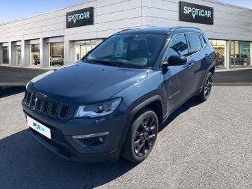 SPOTICAR Jeep Compass 1.3 Gse T4 240ch S 4xe Phev At6 Occasion - Suv-4x4 Hybride Rechargeable Blue Shade Métallisé+toit Noir - Reze - 1203608621_1
