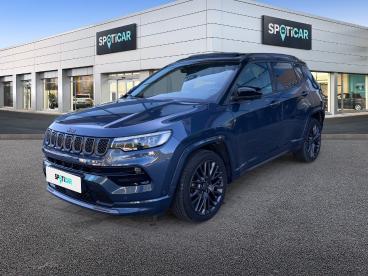 SPOTICAR Jeep Compass 1.3 Gse T4 150 Ch Bvr6 S Occasion - Suv-4x4 Essence Noir - Chavelot - 1203687024_1