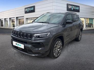 SPOTICAR Jeep Compass 1.5 Turbo T4 130ch Mhev Summit 4x2 Bvr7 Occasion - Suv-4x4 Hybride Graphite Gray Métallisé+toit Noir - Nimes Cedex 9 - 1203698774_1