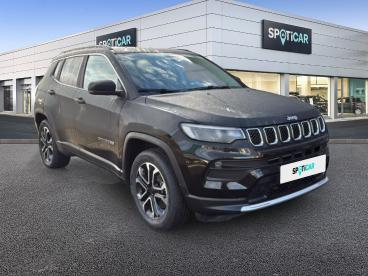 SPOTICAR Jeep Compass 1.3 Turbo T4 240ch Phev 4xe Limited At6 Eawd Occasion - Suv-4x4 Hybride Rechargeable Solid Black - Carcassonne - 1203757003_3