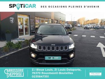 SPOTICAR Jeep Compass 1.6 Multijet Ii 120ch Limited 4x2 117g Occasion - Suv-4x4 Diesel Diamond Black Crystal - Rouxmesnil-bouteilles - 1203758498_2