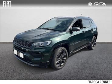 SPOTICAR Jeep Compass 1.3 Turbo T4 190ch Phev 4xe 80th Anniversary At6 E Occasion - Suv-4x4 Hybride Rechargeable Techno Green  Toit Noir - Cesson-sevigne - 1203763347_1