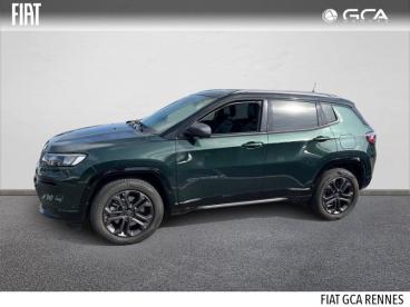 SPOTICAR Jeep Compass 1.3 Turbo T4 190ch Phev 4xe 80th Anniversary At6 E Occasion - Suv-4x4 Hybride Rechargeable Techno Green  Toit Noir - Cesson-sevigne - 1203763347_3
