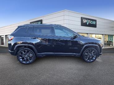 SPOTICAR Jeep Compass 1.3 Turbo T4 240ch Phev 4xe S At6 Eawd Occasion - Suv-4x4 Hybride Rechargeable Carbon Black - Carcassonne - 1203763442_4