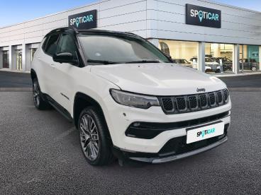 SPOTICAR Jeep Compass 1.5 Turbo T4 130 Ch Bvr7 E-hybrid Summit Occasion - Suv-4x4 Essence Blanc - Macon Cedex 9 - 1203774104_3