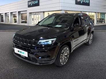 SPOTICAR Jeep Compass 1.5 Turbo T4 130ch Mhev Summit 4x2 Bvr7 Occasion - Suv-4x4 Hybride Solid Black - Ludres - 1203781605_1