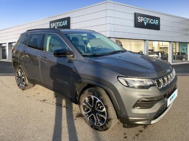 SPOTICAR Jeep Compass 1.3 Turbo T4 190ch Phev 4xe Limited At6 Eawd Occasion - Suv-4x4 Hybride Rechargeable Graphite Gray Métallisé+toit Noir - Reze - 1203782016_3