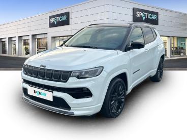 SPOTICAR Jeep Compass 1.6 Multijet Ii 130ch S 4x2 Occasion - Suv-4x4 Diesel Glacier  Toit Noir - Bieville Beuville - 1203783386_1