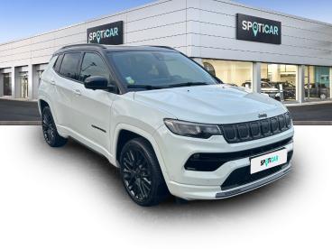 SPOTICAR Jeep Compass 1.6 Multijet Ii 130ch S 4x2 Occasion - Suv-4x4 Diesel Glacier  Toit Noir - Bieville Beuville - 1203783386_3
