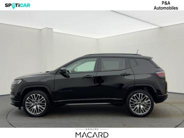 SPOTICAR Jeep Compass 1.5 Turbo T4 130ch Mhev Summit 4x2 Bvr7 Occasion - Suv-4x4 Hybride Solid Black - Montauban - 1203783715_1