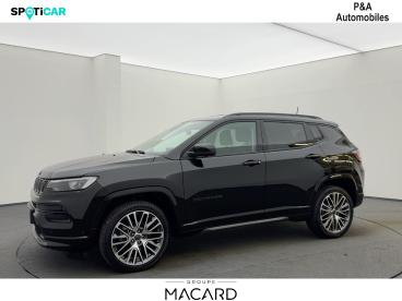 SPOTICAR Jeep Compass 1.5 Turbo T4 130ch Mhev Summit 4x2 Bvr7 Occasion - Suv-4x4 Hybride Solid Black - Montauban - 1203783715_2