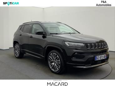 SPOTICAR Jeep Compass 1.5 Turbo T4 130ch Mhev Summit 4x2 Bvr7 Occasion - Suv-4x4 Hybride Solid Black - Montauban - 1203783715_4