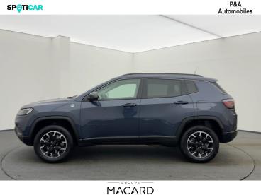 SPOTICAR Jeep Compass 1.3 Turbo T4 240ch Phev 4xe Trailhawk At6 Eawd Occasion - Suv-4x4 Hybride Rechargeable Bleu - Montauban - 1203794958_1