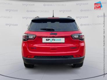 SPOTICAR Jeep Compass 1.3 Turbo T4 190ch Phev 4xe Longitude Business At6 Occasion - Suv-4x4 Hybride Rechargeable Rouge - Dijon - 1203799242_5