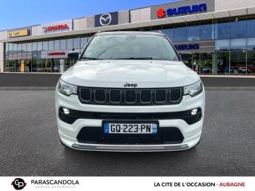 SPOTICAR Jeep Compass 1.3 Turbo T4 240ch Phev 4xe S At6 Eawd Occasion - Suv-4x4 Hybride Rechargeable Alpine White+toit Noir - Aubagne - 1203807130_2