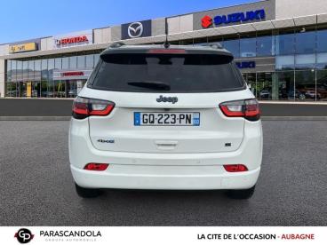 SPOTICAR Jeep Compass 1.3 Turbo T4 240ch Phev 4xe S At6 Eawd Occasion - Suv-4x4 Hybride Rechargeable Alpine White+toit Noir - Aubagne - 1203807130_5