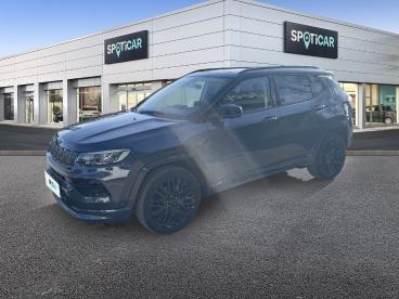 SPOTICAR Jeep Compass 1.6 Multijet Ii 130ch S 4x2 Occasion - Suv-4x4 Diesel Blue Shade Métallisé+toit Noir - Annecy - 1203814542_1