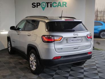 SPOTICAR Jeep Compass 1.3 Phev T4 190 4xe Limited Occasion - Suv-4x4 Hybride Rechargeable Gris Clair - Treillieres - 1203818222_4