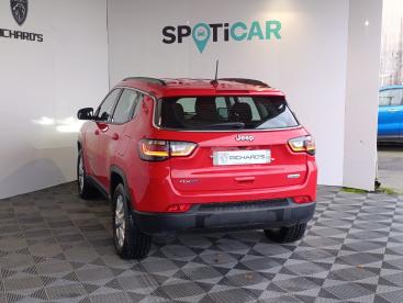 SPOTICAR Jeep Compass 1.3 Phev T4 190 4xe Longitude Occasion - Suv-4x4 Hybride Rechargeable Rouge - Treillieres - 1203821503_4