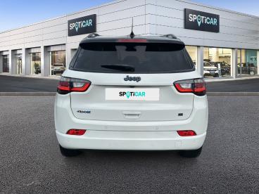SPOTICAR Jeep Compass 1.3 Turbo T4 240ch Phev 4xe S At6 Eawd Occasion - Suv-4x4 Hybride Rechargeable Alpine White+toit Noir - Aubagne - 1203822270_5