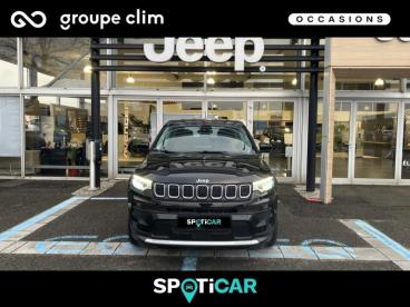 SPOTICAR Jeep Compass 1.3 Turbo T4 190ch Phev 4xe Limited At6 Eawd Occasion - Suv-4x4 Hybride Rechargeable Solid Black - Lescar - 1203845553_2