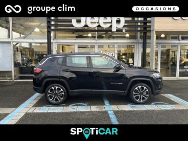 SPOTICAR Jeep Compass 1.3 Turbo T4 190ch Phev 4xe Limited At6 Eawd Occasion - Suv-4x4 Hybride Rechargeable Solid Black - Lescar - 1203845553_3
