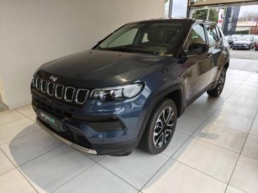 SPOTICAR Jeep Compass 1.5 Turbo T4 130ch Mhev Altitude 4x2 Bvr7 Occasion - Suv-4x4 Hybride Blue Shade Métallisé+toit Noir - Charmeil - 1203847173_1