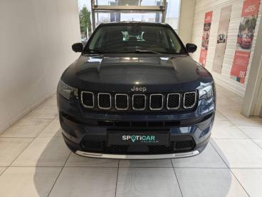 SPOTICAR Jeep Compass 1.5 Turbo T4 130ch Mhev Altitude 4x2 Bvr7 Occasion - Suv-4x4 Hybride Blue Shade Métallisé+toit Noir - Charmeil - 1203847173_2