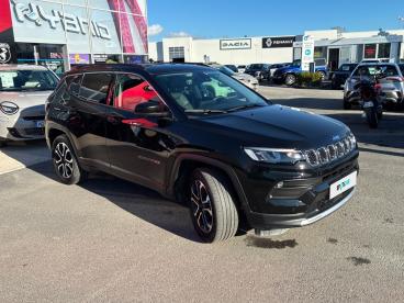 SPOTICAR Jeep Compass 1.3 Phev T4 190 Ch 4xe Eawd Limited Occasion - Suv-4x4 Hybride Rechargeable Noir - Toulouse - 1203877845_3