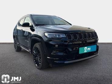 SPOTICAR Jeep Compass 1.3 Phev T4 240 Ch 4xe Eawd S Occasion - Suv-4x4 Hybride Rechargeable Noir - Chavelot - 1203884376_3