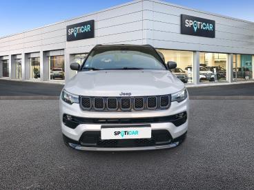 SPOTICAR Jeep Compass 1.3 Phev T4 190 Ch At6 4xe Eawd 80th Anniversary Occasion - Suv-4x4 Hybride Rechargeable Gris Clair - Macon - 1203930996_2